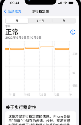 望都iPhone手机维修如何在iPhone开启'步行稳定性通知'