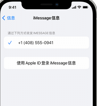 望都apple维修iPhone上无法正常发送iMessage信息 