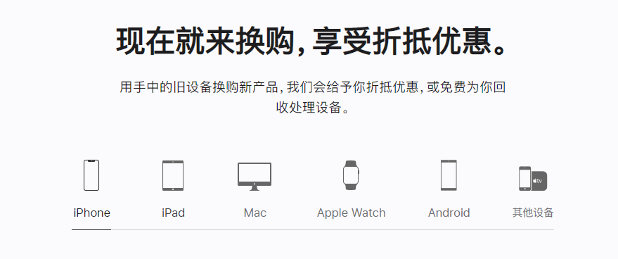 望都苹果手机维修分享iPhone以旧换新的去处 