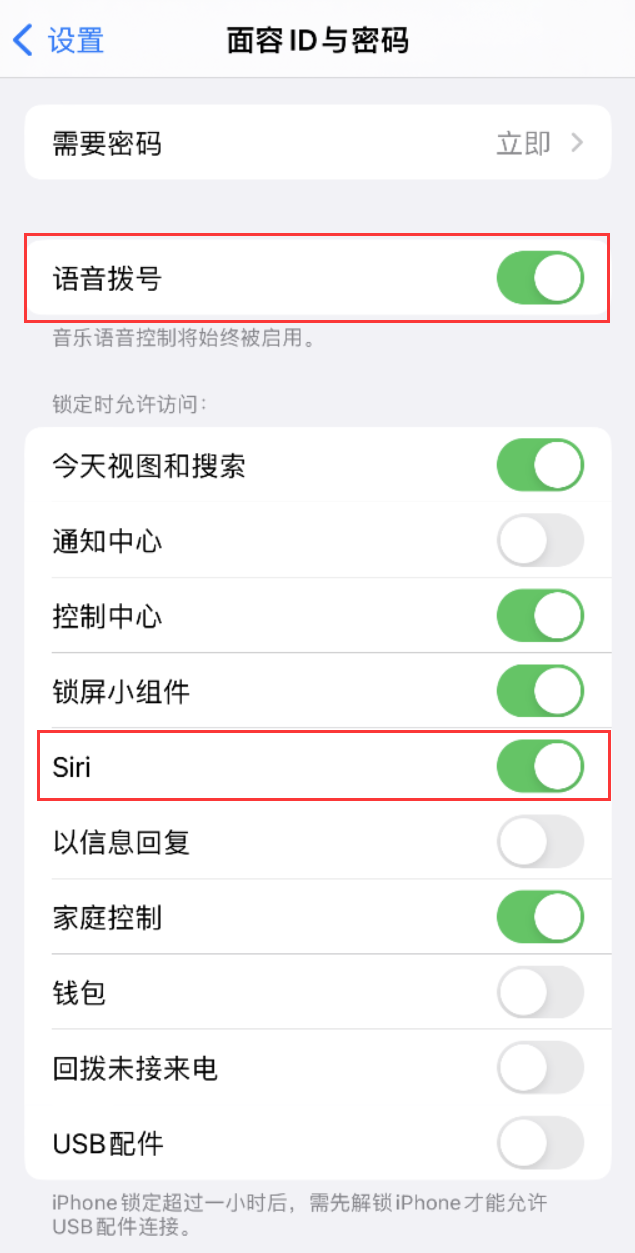 望都苹果维修网点分享不解锁 iPhone 的情况下通过 Siri 拨打电话的方法 