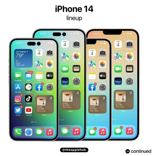 望都苹果14维修分享iPhone 14全家福 