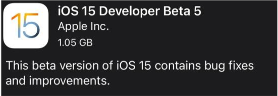 望都苹果手机维修分享如何升级到iOS15.0 beta5 